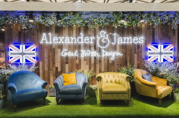 Alexander and James - you can’t just call them sofas.