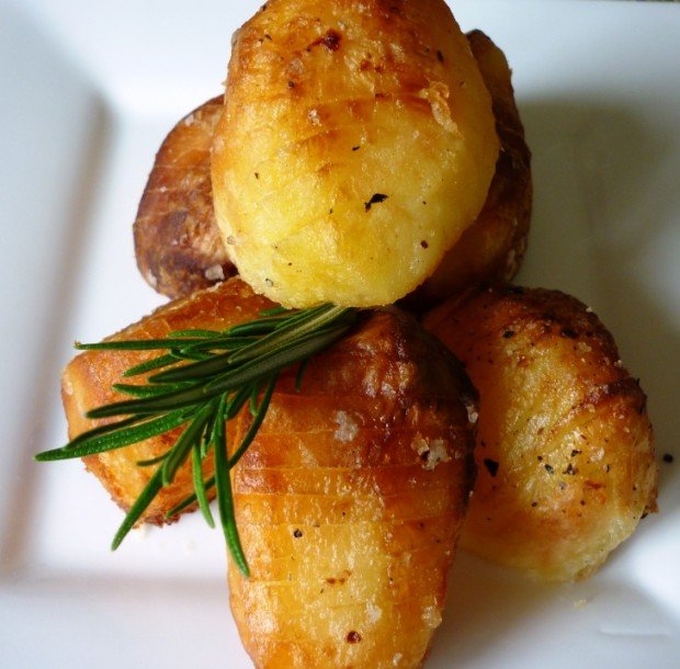 Mal Harradine’s Saddle Back Roast Potatoes