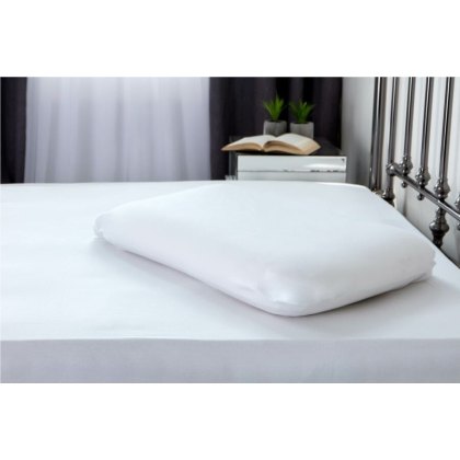 Belledorm Jersey Cotton White Pillowcase