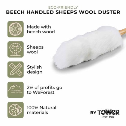Tower Natural Life Wool Duster