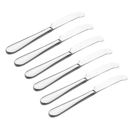Viners Select 6 Piece Butter Knives Set Viners Select 6 Piece Butter Knives Set