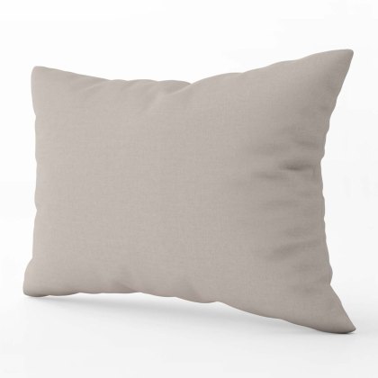 Belledorm Mushroom 200 Thread Count Plain Dyed Pillowcase Belledorm Mushroom 200 Thread Count Plain Dyed Pillowcase