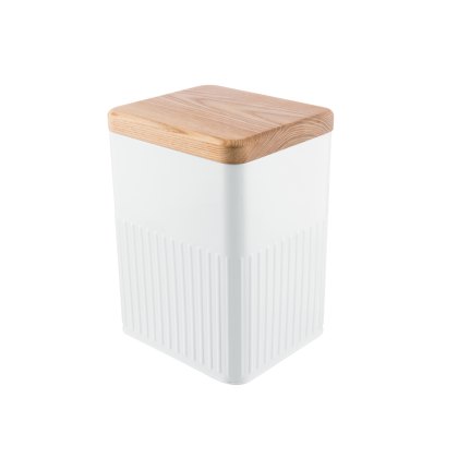 Bakehouse White rectangle storage canister