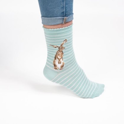 Wrendale Hare and The Bee Hare Socks
