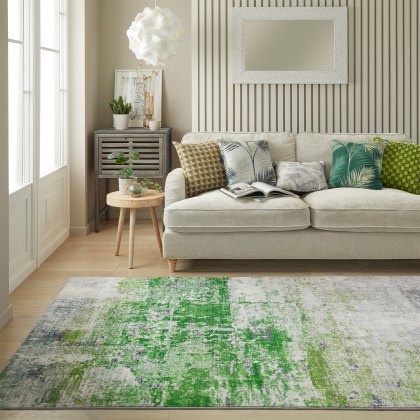 Lux Rug LUX08 Ivory Green 120x180