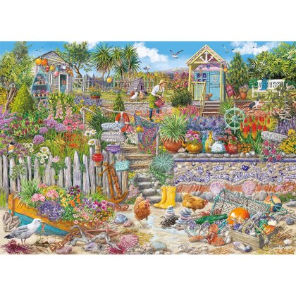Gibsons Beachcomber's Garden 1000 Piece Puzzle