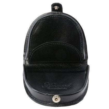 Fonz Leather Mens Coinpurse Wallet Black