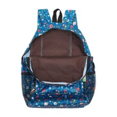 Eco Chic Navy Floral Classic Backpack