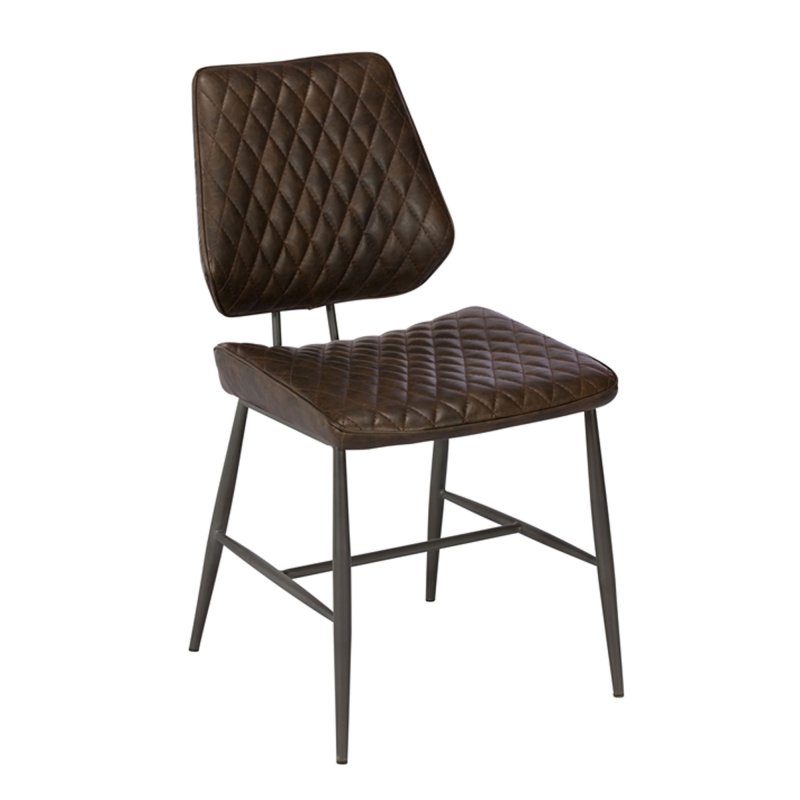 Delta Dining Chair in Dark Brown