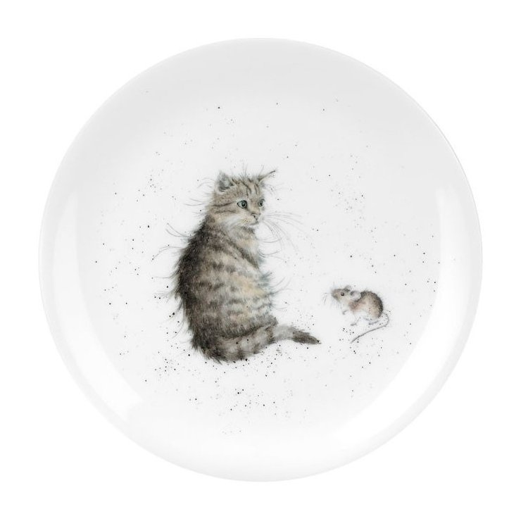 Wrendale Cat n Mouse Coupe Plate