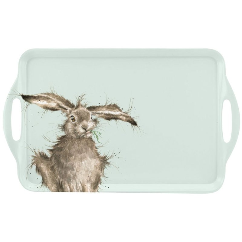 Wrendale Hare Large Handled Tray