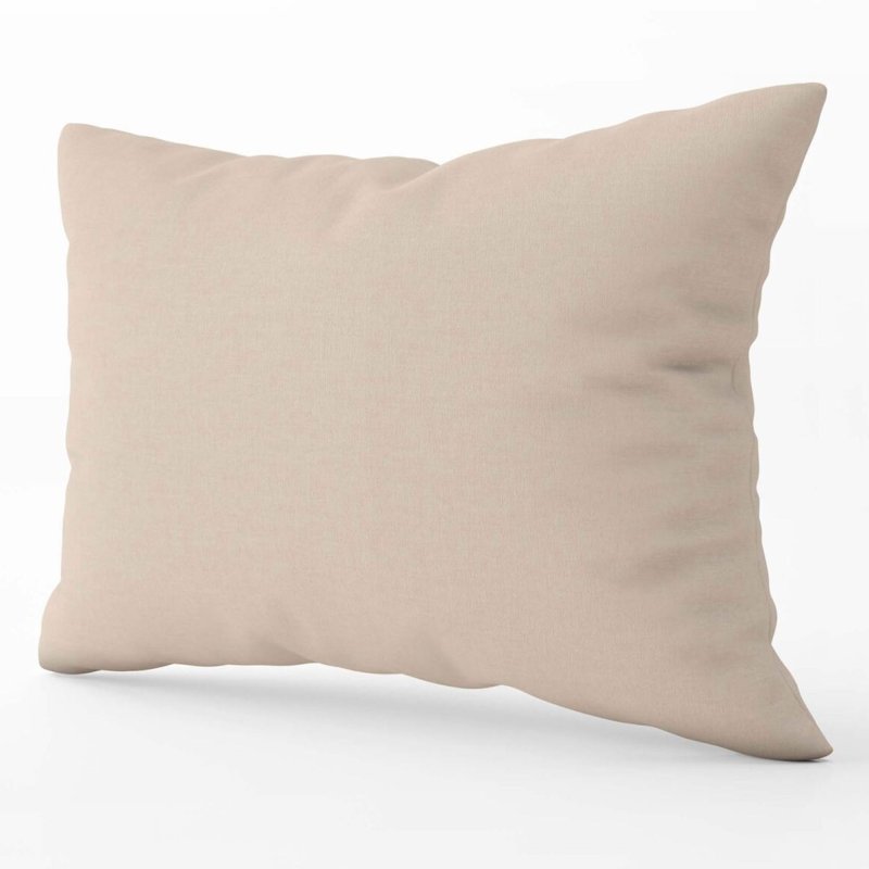 Belledorm Cream 200 Thread Plain Dyed Pillowcase