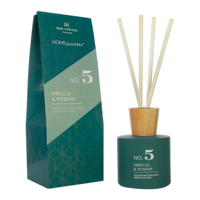 HomeScenter No.5 Reed Diffuser Hibiscus & Rosehip 180ml