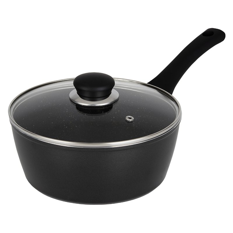 Simply Home Black Forged Saucepans