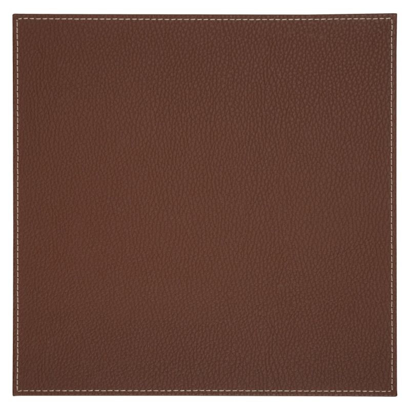 Denby Denby Brown Set of 4 Faux Leather Placemats