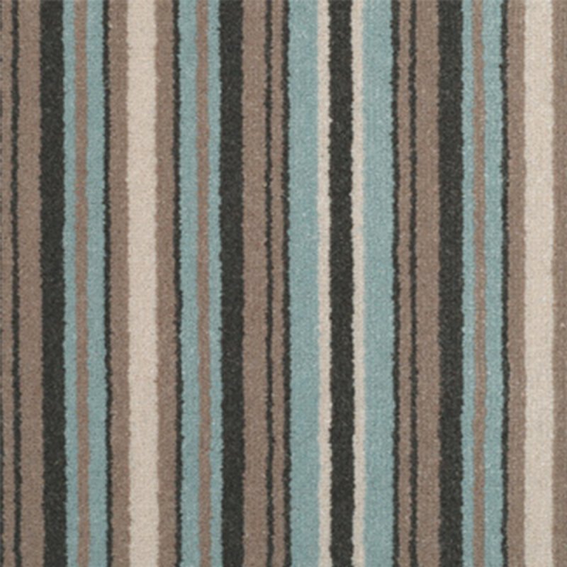 Adam Castlemead Velvet Stripe In Sea-Breeze Carpet