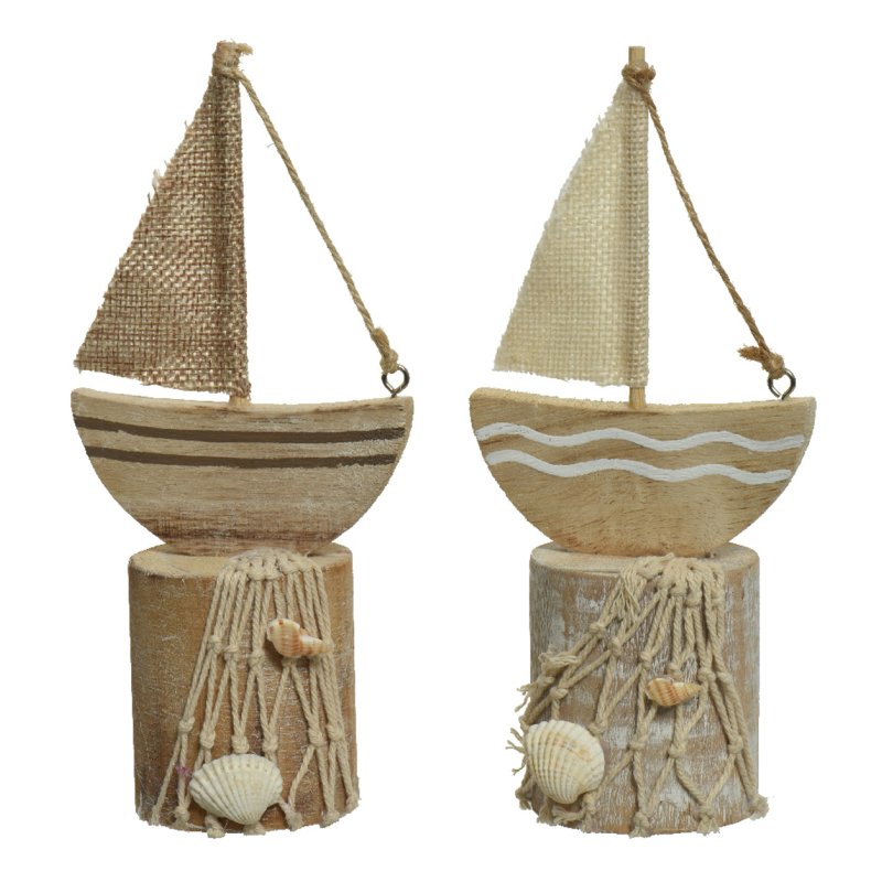 Kaemingk Wooden Sailboats