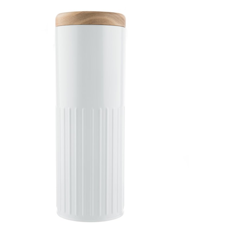 Bakehouse tall white storage canister