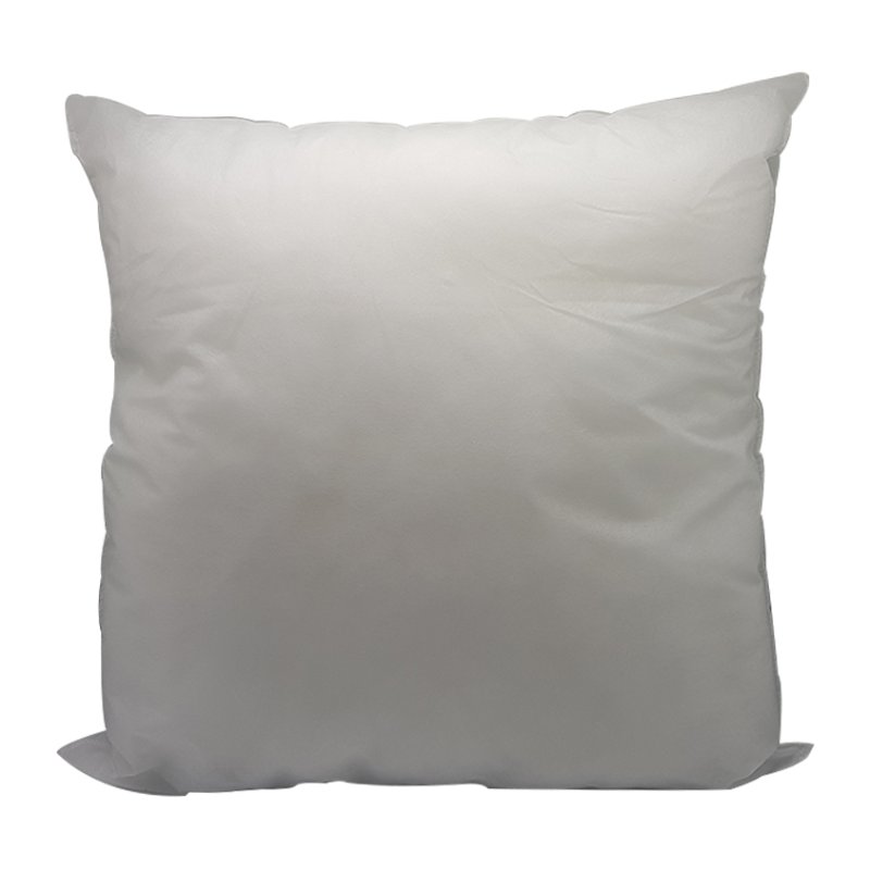 United Fillings 20x20 Hollowfibre Cushion Pad White Background