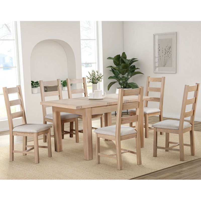 Silverdale Butterfly Extending Dining Table lifestyle image