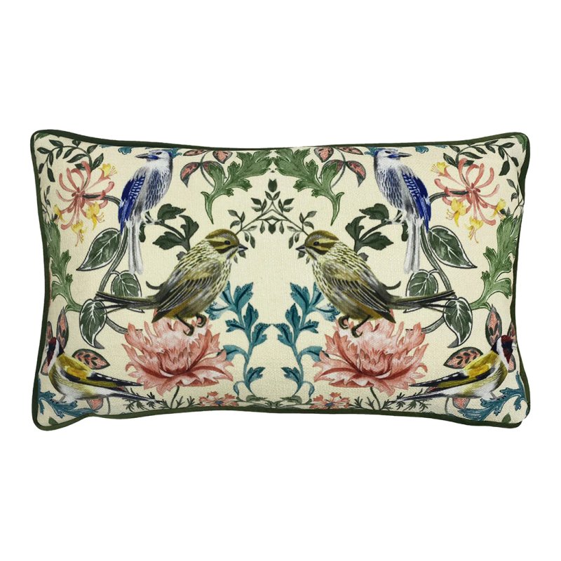 Evans Lichfield Heritage Cushion Birds