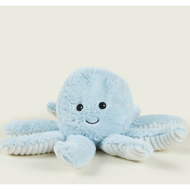 Warmies Microwavable Octopus front on image of the octopus on a beige background