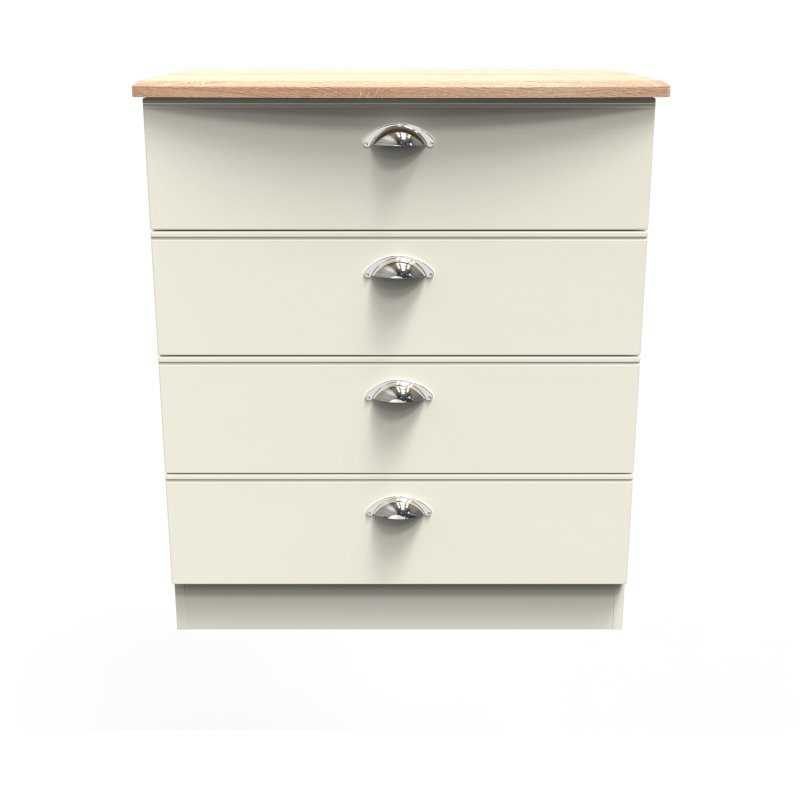 Elizabeth 4 Drawer Chest front on image of the chest on a white background