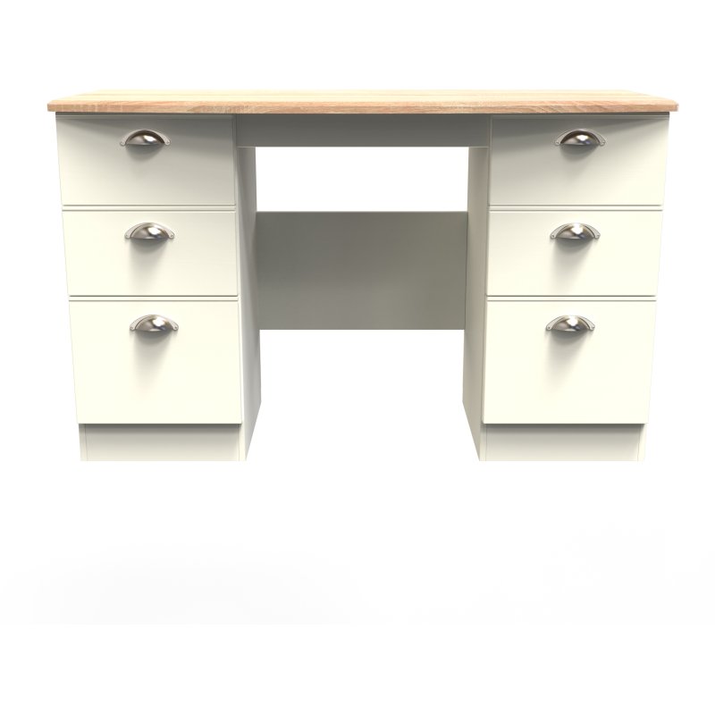 Elizabeth Kneehole Dressing Table front on image of the dressing table on a white background