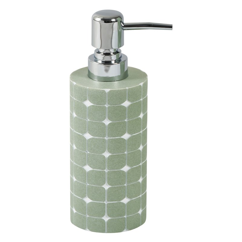 Showerdrape Mosaica Pistachio Liquid Soap Dispenser