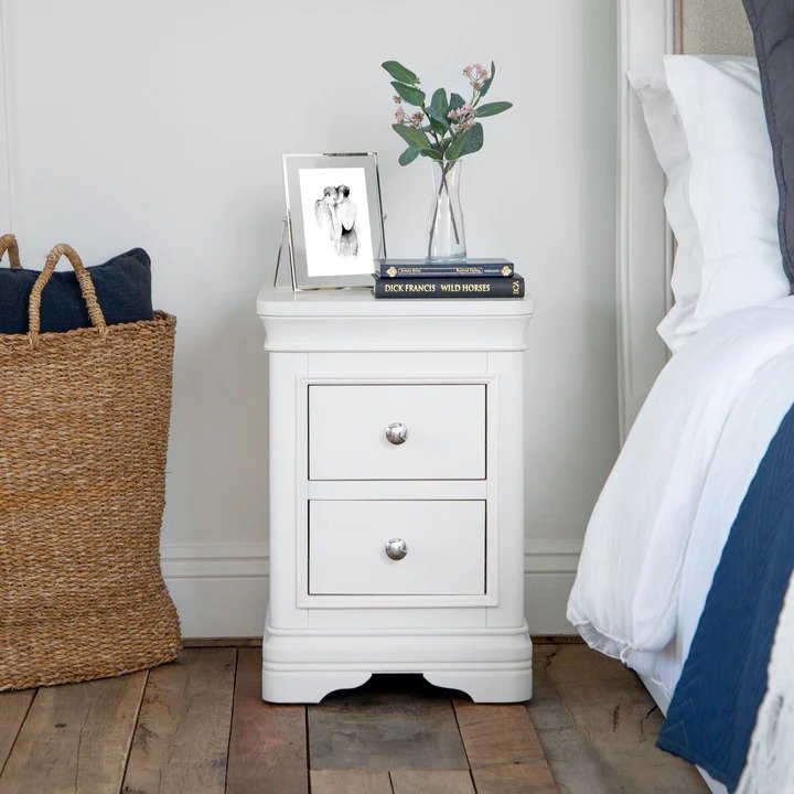 Colonial Small Bedside Cabinet lifestyle image of the bedside cabinet