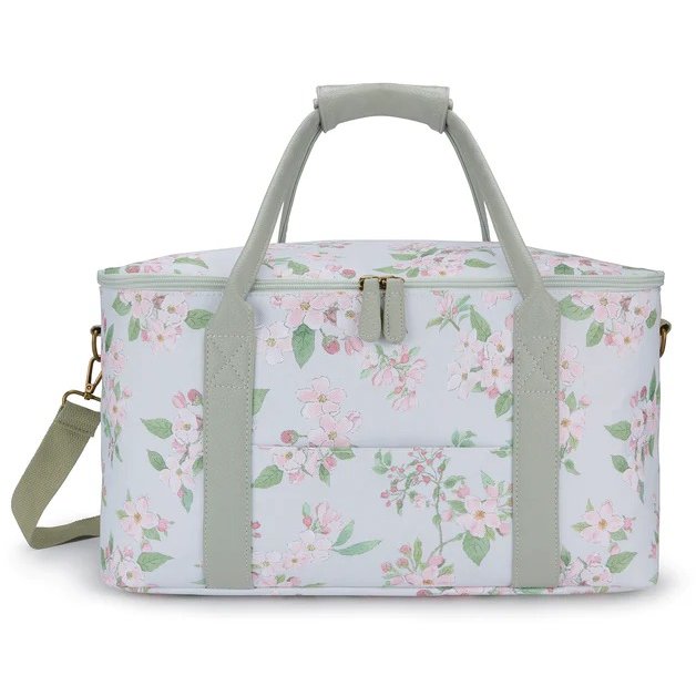 Sophie Allport Blossom Picnic Bag image of the picnic bag on a white background
