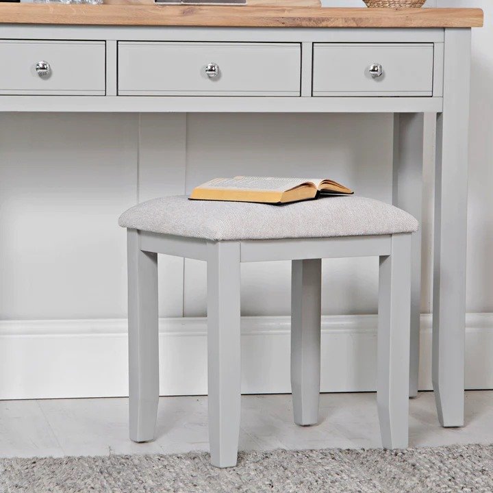 Derwent Grey Stool lifestyle image of the stool