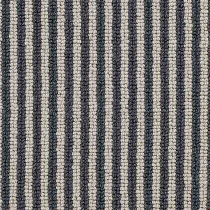 Norfolk Royal Regatta Pinstripe Carpet in Denim