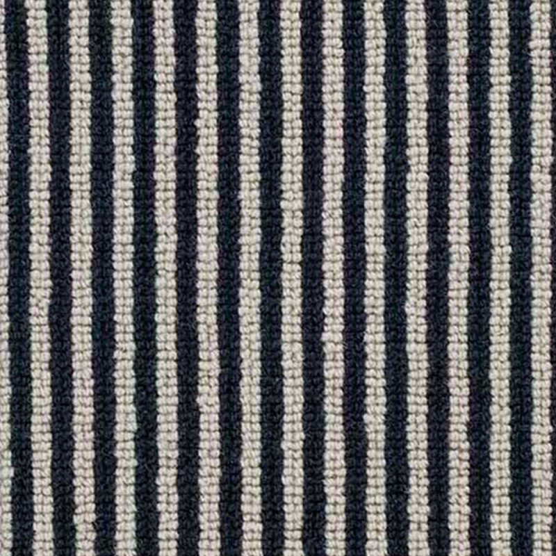 Norfolk Royal Regatta Pinstripe Carpet in Navy