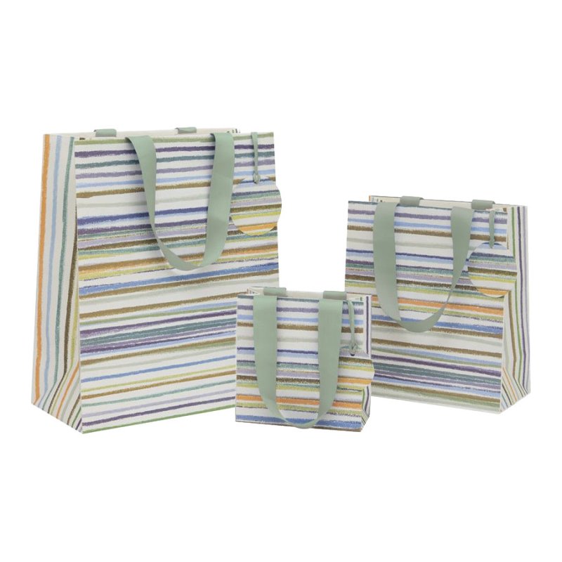 Glick Horizontal Stripes Gift Bags