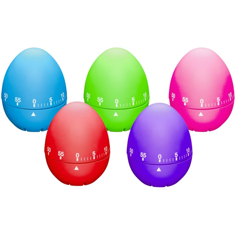 Colourworks Soft Touch Egg Timer Assorted