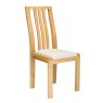 Ercol Bosco Slat Back Dining Chair angled view. Aldiss of Norfolk