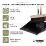 Tower Natural Life Long Handled Dustpan Features