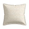 V&A Kerala Soft Ivory & Slate Square Pillowcase