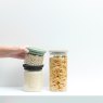 Brabantia Set Of Three Stackable Mixed Glass Jars Lifestyle