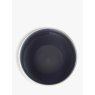M.M Living Bobble Grey Cereal Bowl on a white background birds eye view