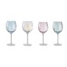 Simply Home 4 Piece Glass Gin/Wine Set on a white background