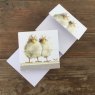 Alex Clark Duck Duo Magnetic Notepads on a wooden table
