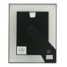 Sixtrees Lenton Flat Glass and Mirror Line Photo Frame on a white background back view