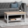 Derwent Grey Small Coffee Table lifestyle image of the coffee table