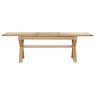 Aldiss Own Silverdale 1.8m Extendable Table with Crossed Legs