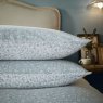 Laura Ashley Campion Pale Seaspray Duvet Cover Set lifestyle image of the pillows