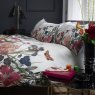The Lyndon Company Tivoli Duvet Cover Set side on lifestyle image of the bedding