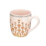 Cath Kidston Painted Table Pink Breakfast Mug image of the mug on a white background