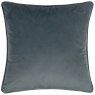 Evans Lichfield Chatsworth Topiary Cushion Petrol and Mink Reverse